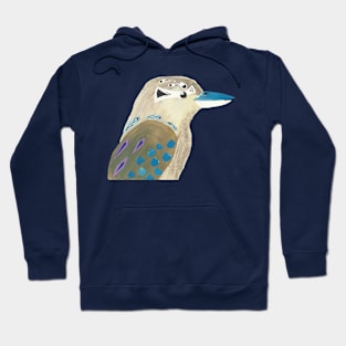 Native Birds of Australia Collage - Set 3 Kookaburra Hoodie